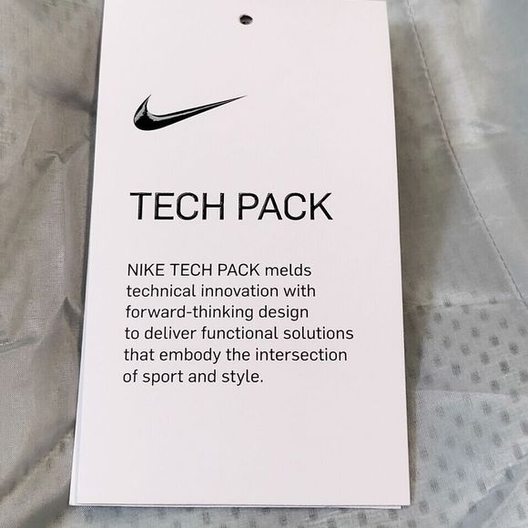 Nike Sportswear Tech Pack Jogger Woven Mesh High Rise Loose Pants Women's Medium - Picture 12 of 14